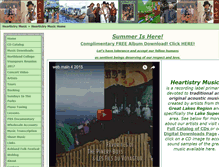 Tablet Screenshot of heartistry.com